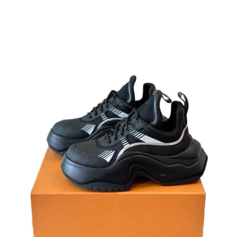 Unbranded Sneakers Chunky platform lace-up image 5