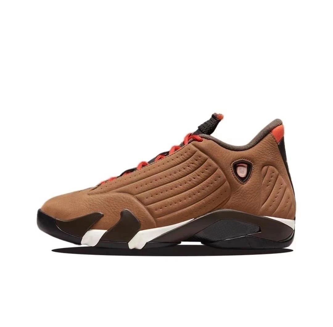 Unbranded Sneakers AJ14 high-top basketball — AJ14-Brown