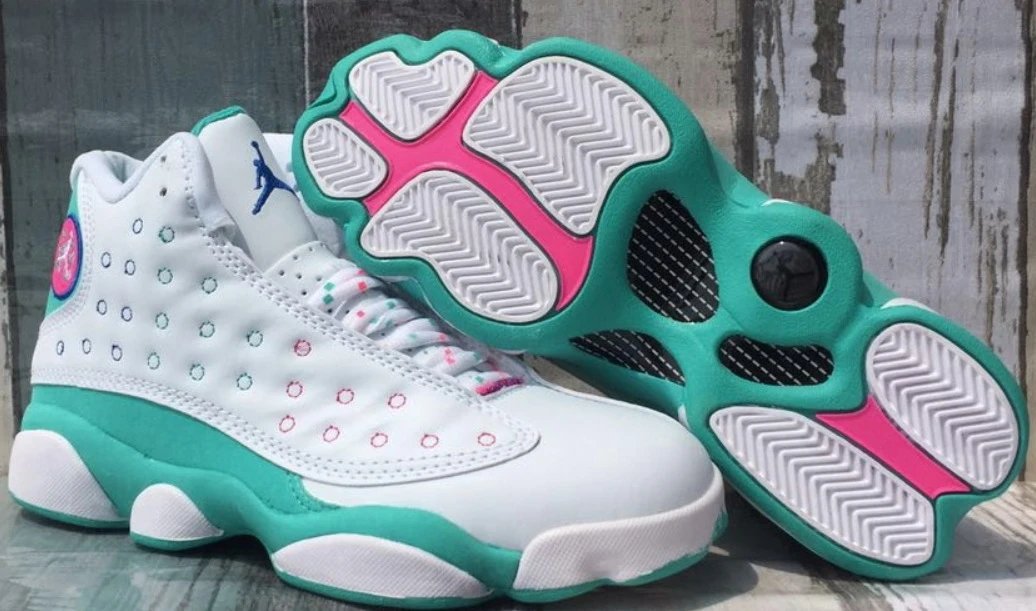 Unbranded Sneakers AJ 13 — AJ 13 Mint green