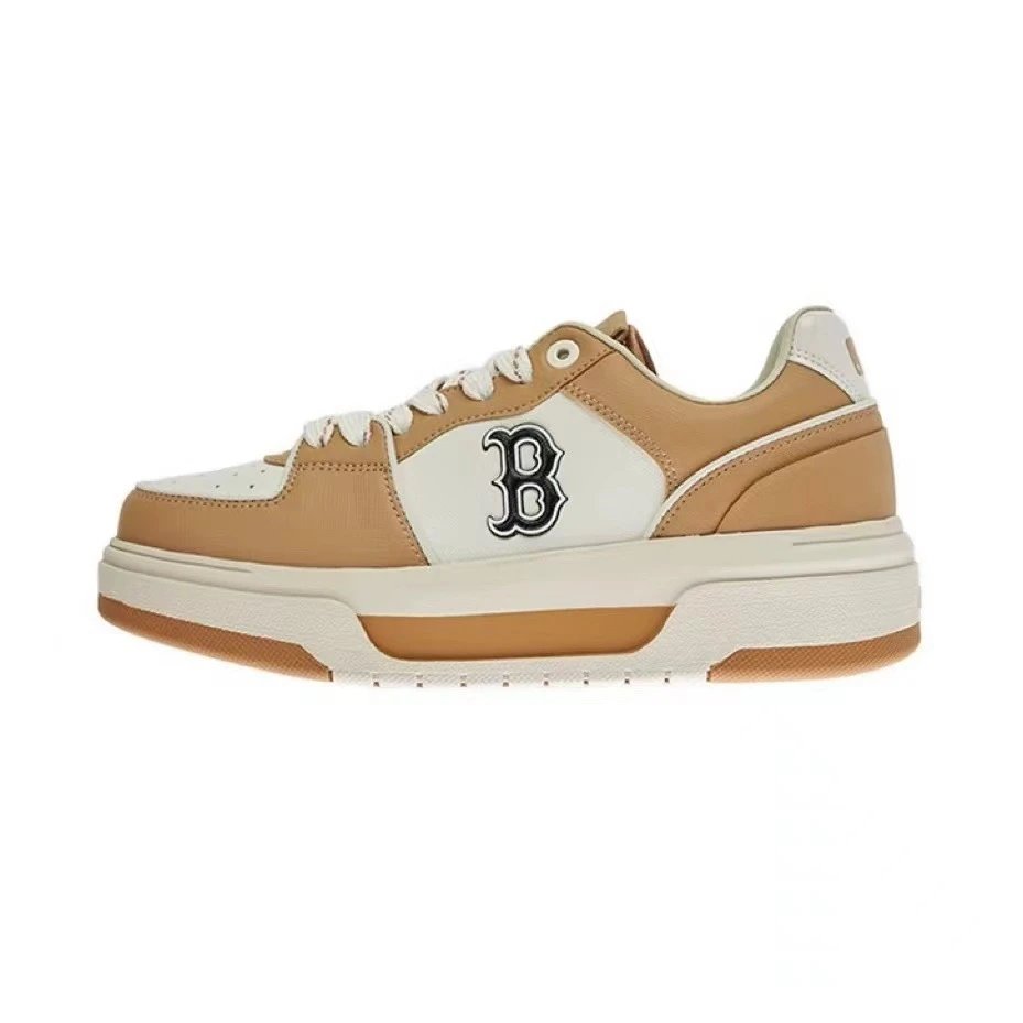 MLB Sneakers Low-Top Chunky Logo — Small yellow-(small size)