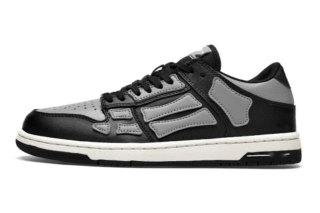 Unbranded Sneakers Low-top lace-up with bone-shaped side overlays product detail image 16