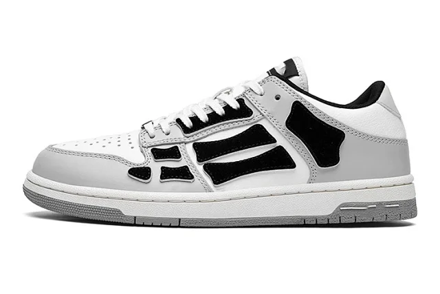 Unbranded Sneakers Low-top lace-up with bone-shaped side overlays product detail image 23