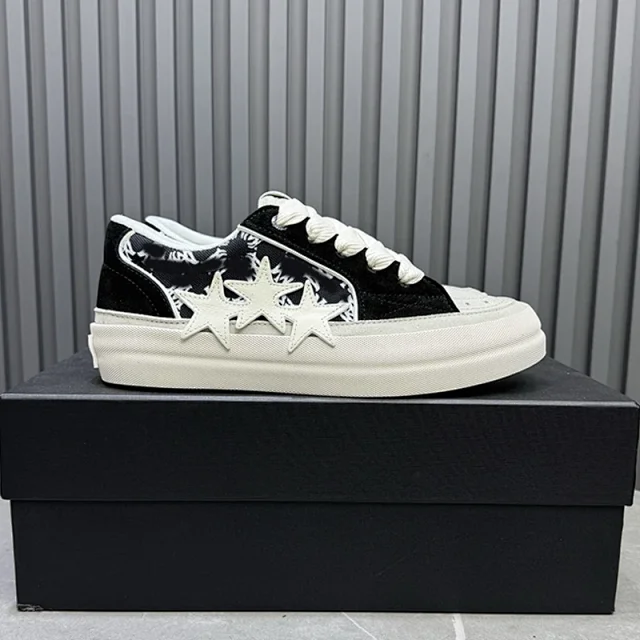 Unbranded Sneakers Low-Top Triple-Star Leopard Print product detail image 9
