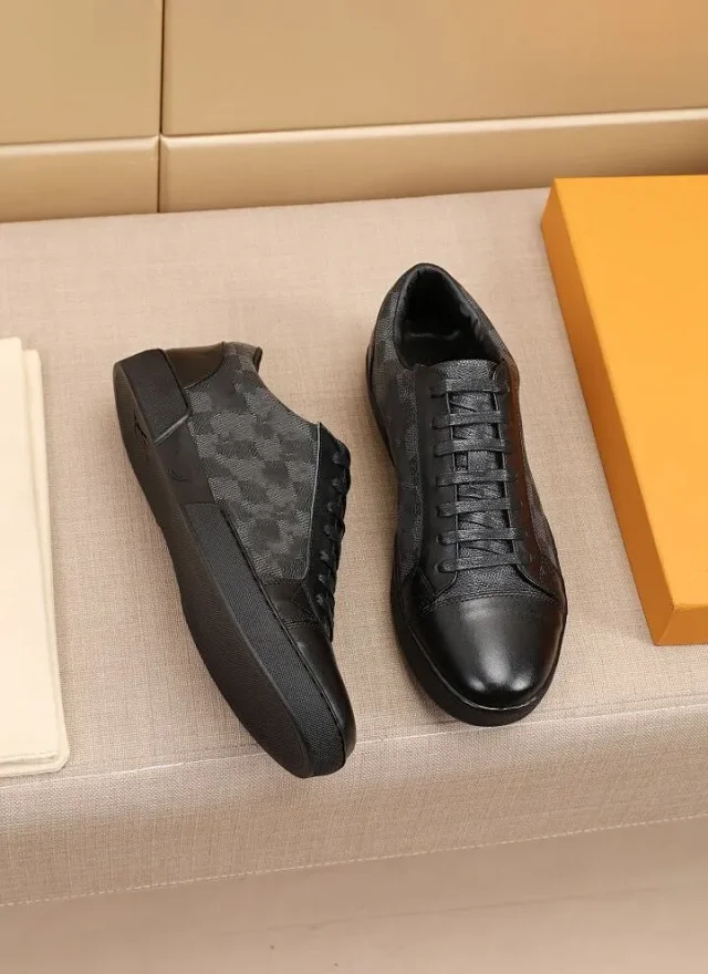 Unbranded Sneakers Low-Top Lace-Up Monogram-Pattern product detail image 7