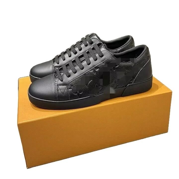Unbranded Sneakers Low-Top Lace-Up Monogram-Pattern image 5