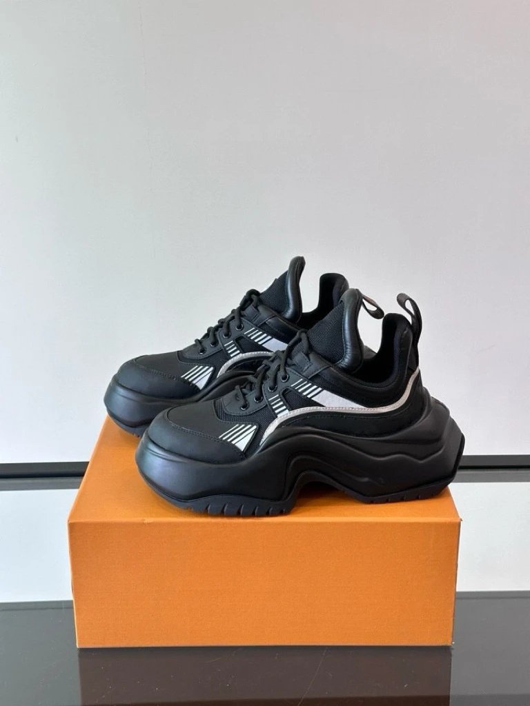 Unbranded Sneakers Chunky platform lace-up — Black