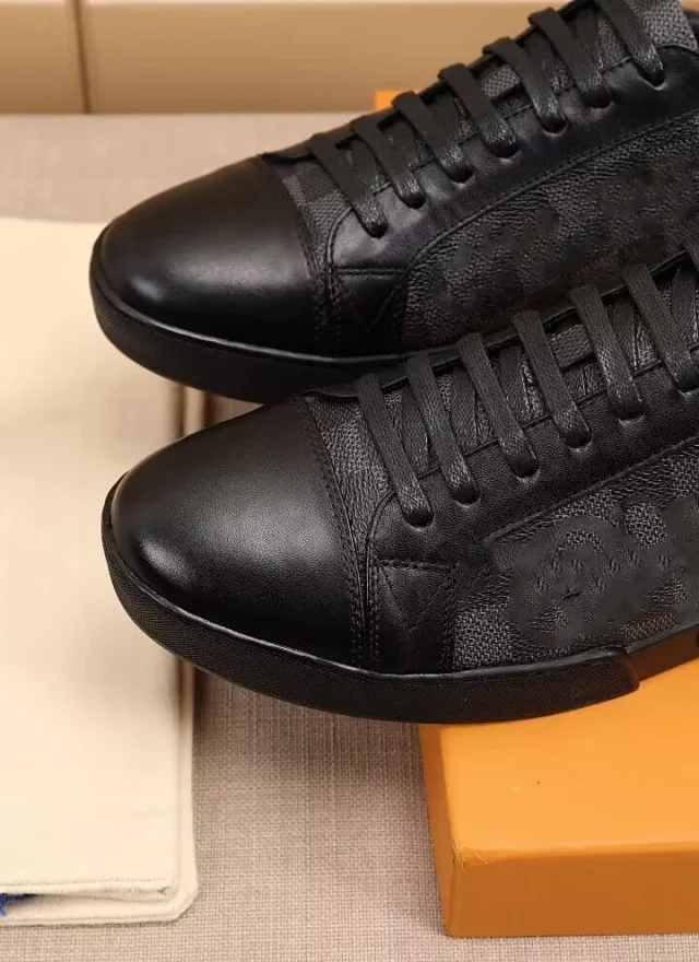 Unbranded Sneakers Low-Top Lace-Up Monogram-Pattern product detail image 4