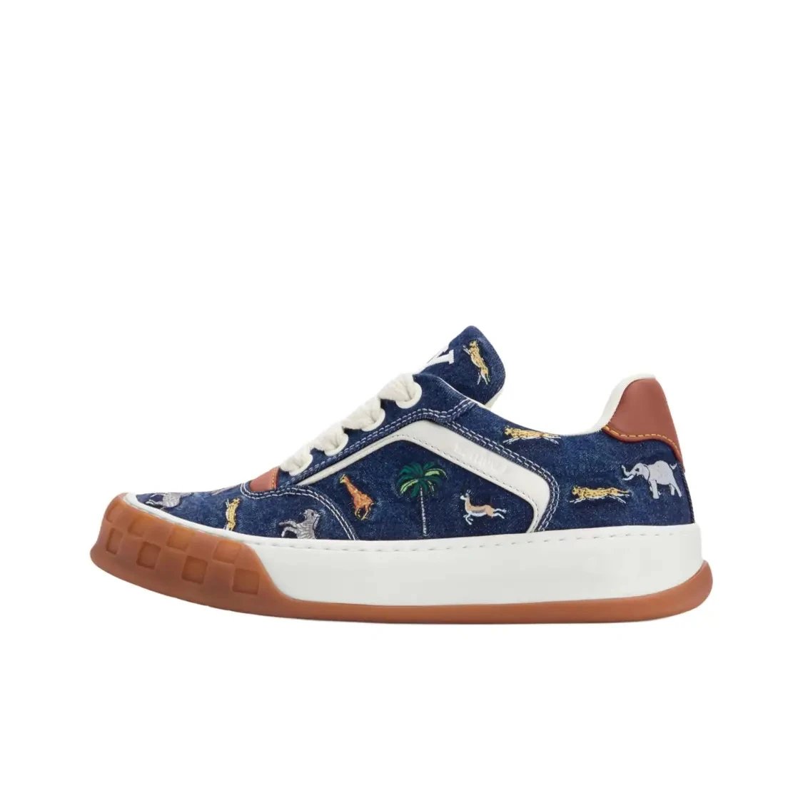 Polo Ralph Lauren Sneakers Low-Top Lace-Up with Contrast Side Stripe and Gum Toe Bumper image 2