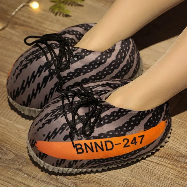 Unbranded Casual Shoes Lace-Up Knit with Ribbed Sole product detail image 9