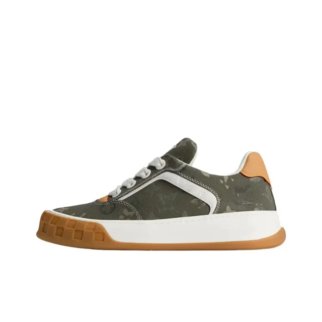 Polo Ralph Lauren Sneakers Low-Top Lace-Up with Contrast Side Stripe and Gum Toe Bumper product detail image 1