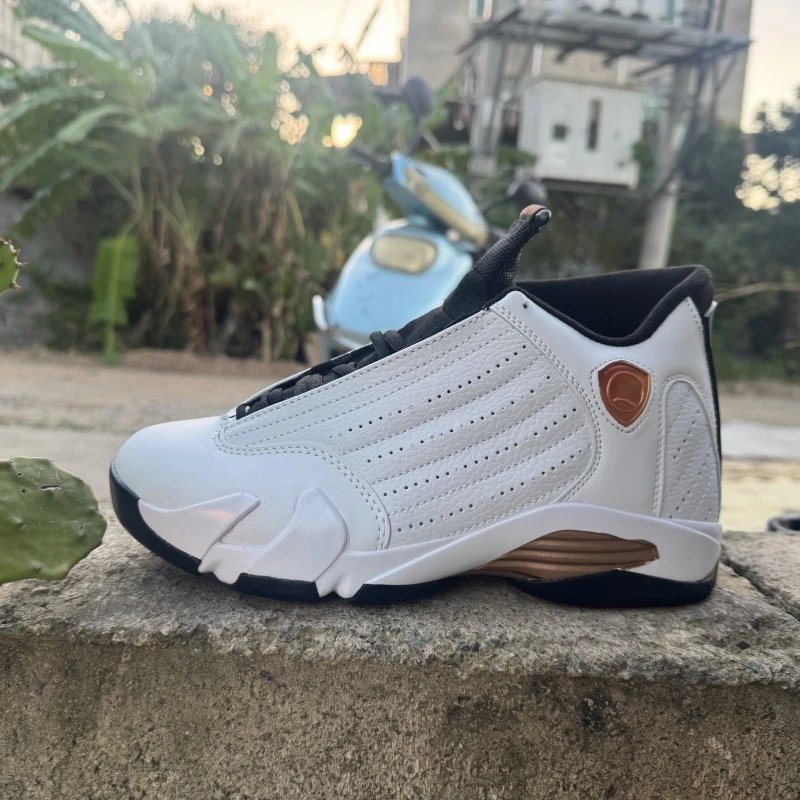 Unbranded Sneakers AJ14 high-top basketball — AJ14-Platinum