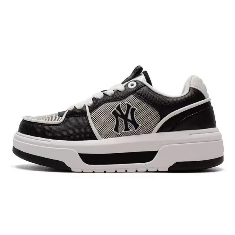 MLB Sneakers Low-Top Chunky Logo — Black and white-(small size)