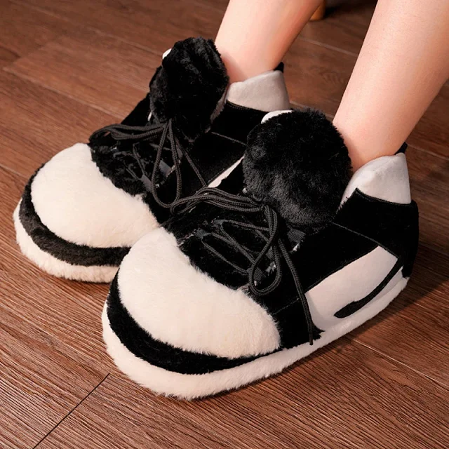 Unbranded Casual Shoes Lace-Up Knit with Ribbed Sole product detail image 1