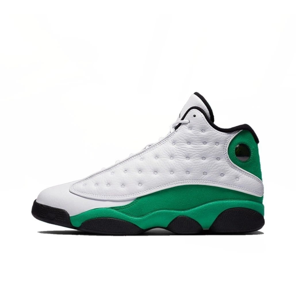 Unbranded Sneakers AJ 13 — AJ13 White and Green