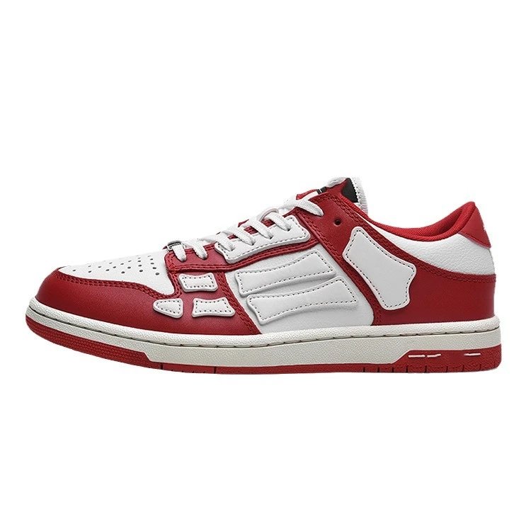 Unbranded Sneakers Low-top lace-up with bone-shaped side overlays image 4
