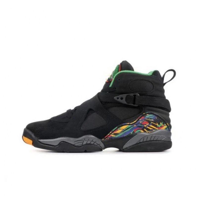 Unbranded Sneakers AJ8 high-top strap — aj8-black green