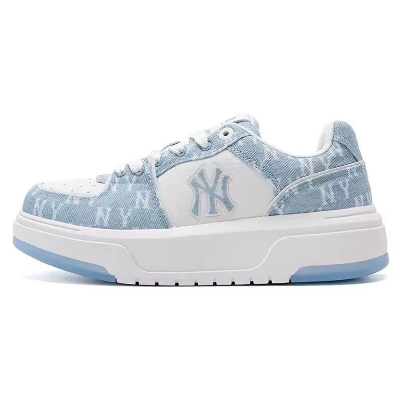 MLB Sneakers Low-Top Chunky Logo — Lake Blue-(small size)