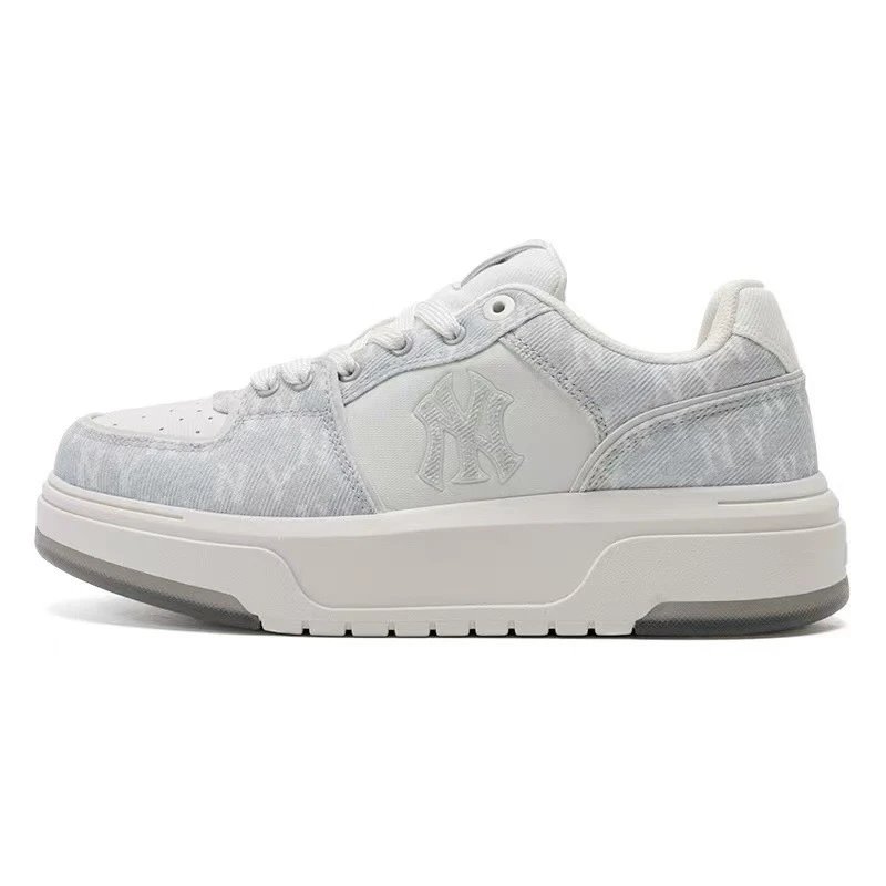 MLB Sneakers Low-Top Chunky Logo — Gray-(size small)