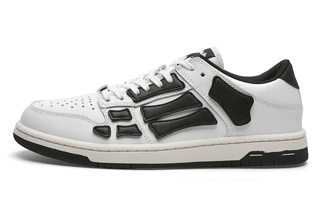 Unbranded Sneakers Low-top lace-up with bone-shaped side overlays product detail image 18