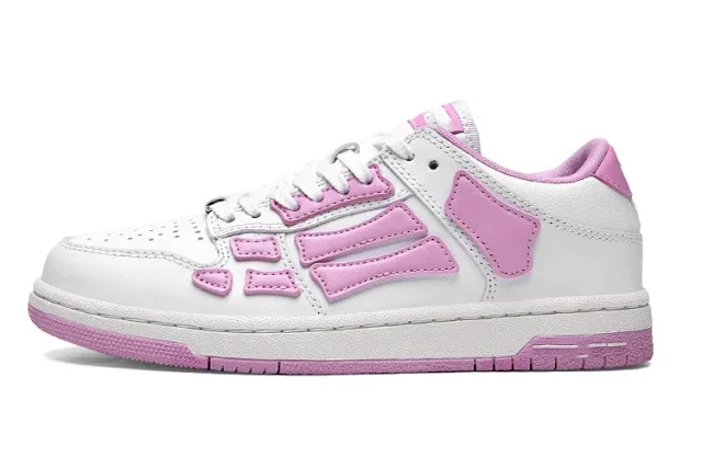 Unbranded Sneakers Low-top lace-up with bone-shaped side overlays product detail image 7