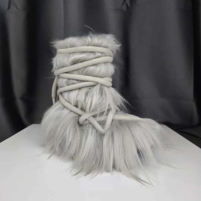 Unbranded Boots Faux Fur Lace-Up product detail image 10