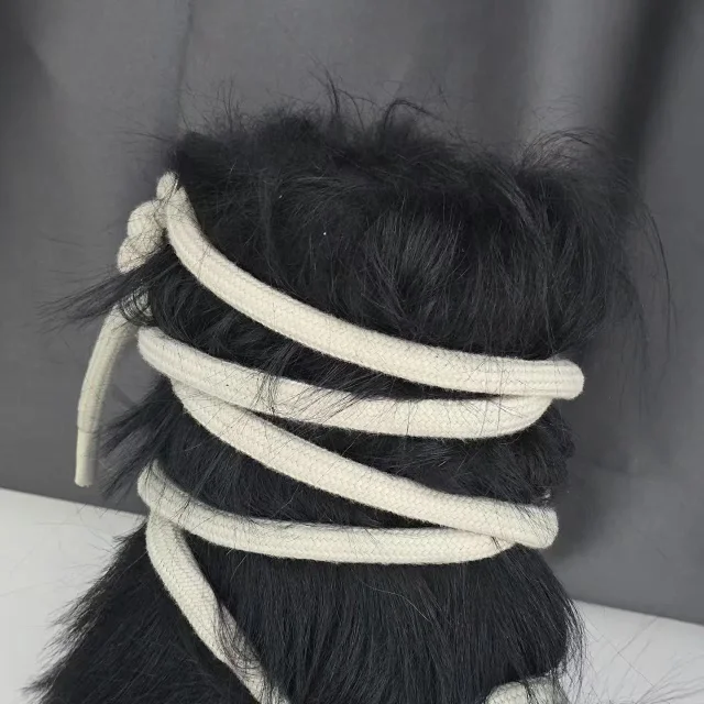 Unbranded Boots Faux Fur Lace-Up product detail image 34