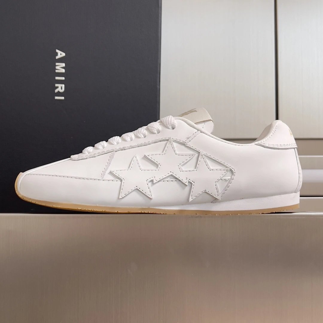 AMIRI Sneakers Triple-Star Low-Top — white