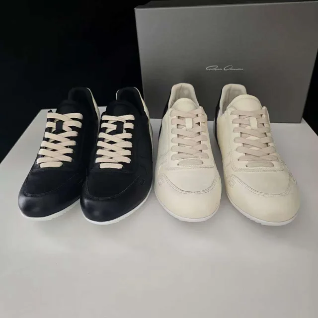 Unbranded Sneakers Low-Top Lace-Up with Contrast Heel Stripe product detail image 7