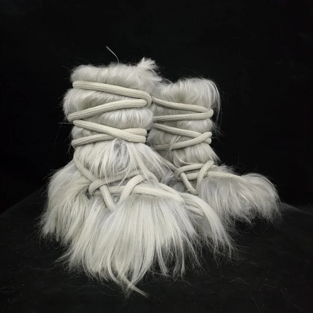 Unbranded Boots Faux Fur Lace-Up product detail image 7