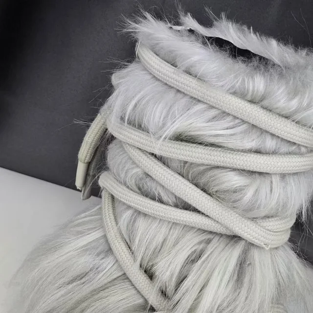 Unbranded Boots Faux Fur Lace-Up product detail image 27