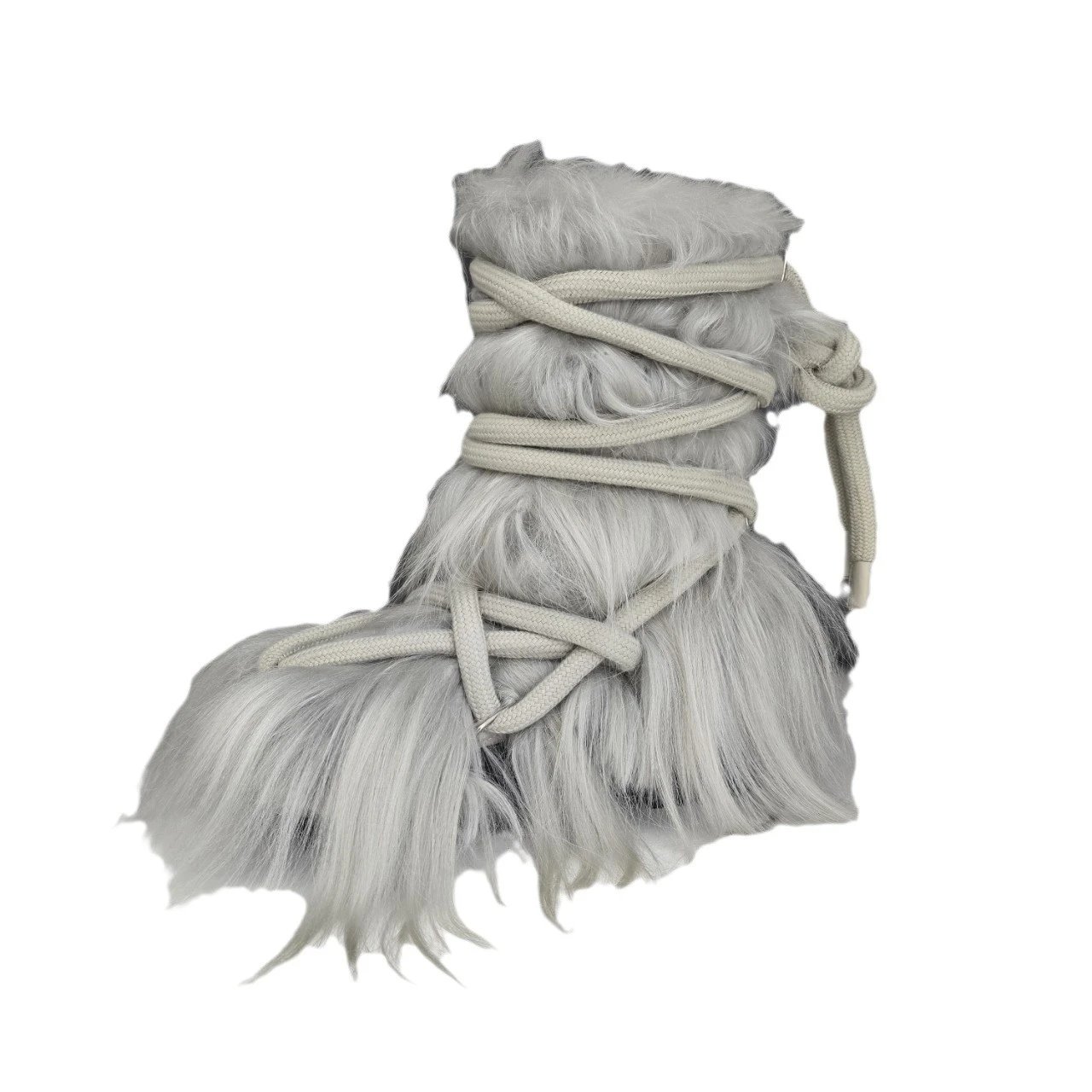 Unbranded Boots Faux Fur Lace-Up image 5