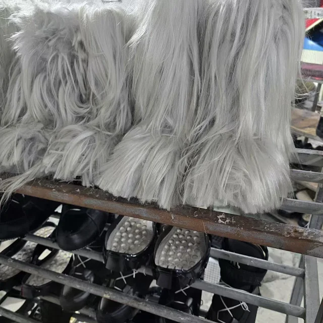 Unbranded Boots Faux Fur Lace-Up product detail image 16