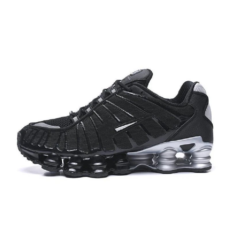 Unbranded Sneakers Mesh with column cushioning sole — Air Column-Black Silver