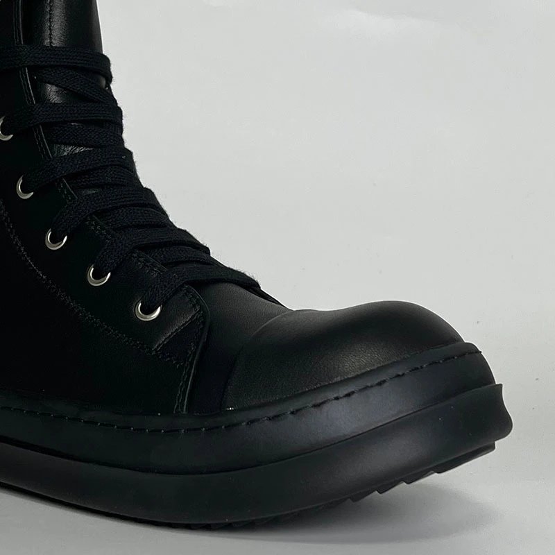 Unbranded Boots Lace-Up Side-Zip Ankle image 4