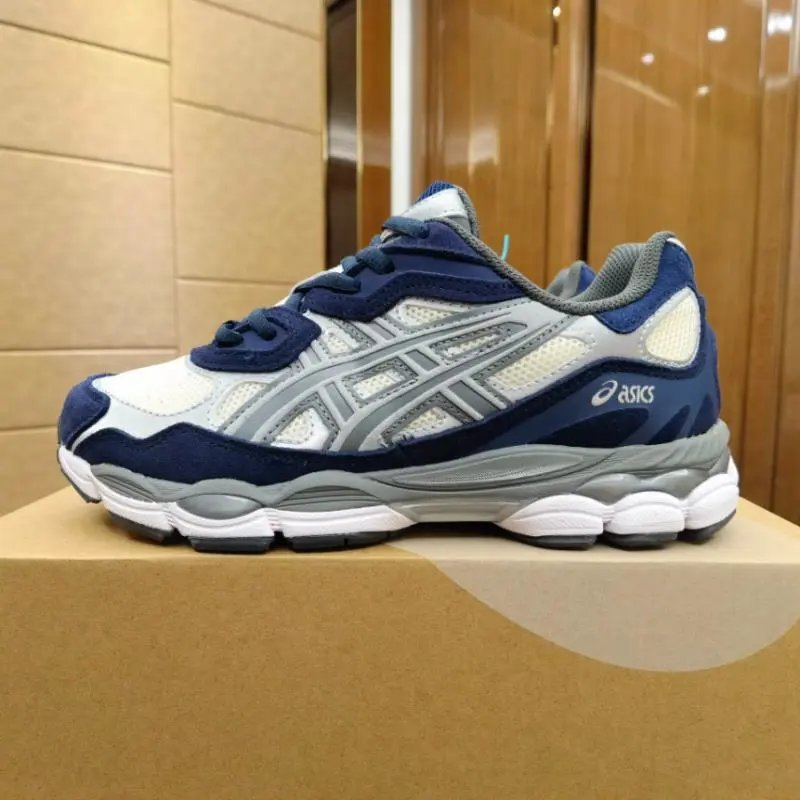 Asics Gel-Kayano 14 Silver Black Yellow Running Shoes - 15