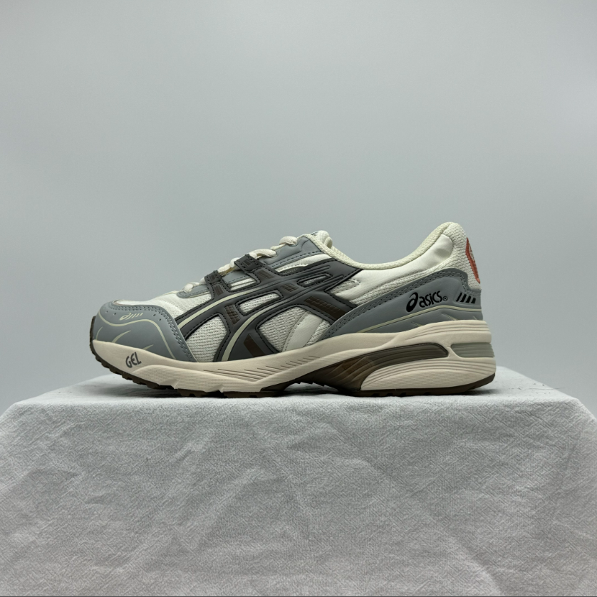 Asics Gel-Kayano 14 Silver Black Yellow Running Shoes - 18