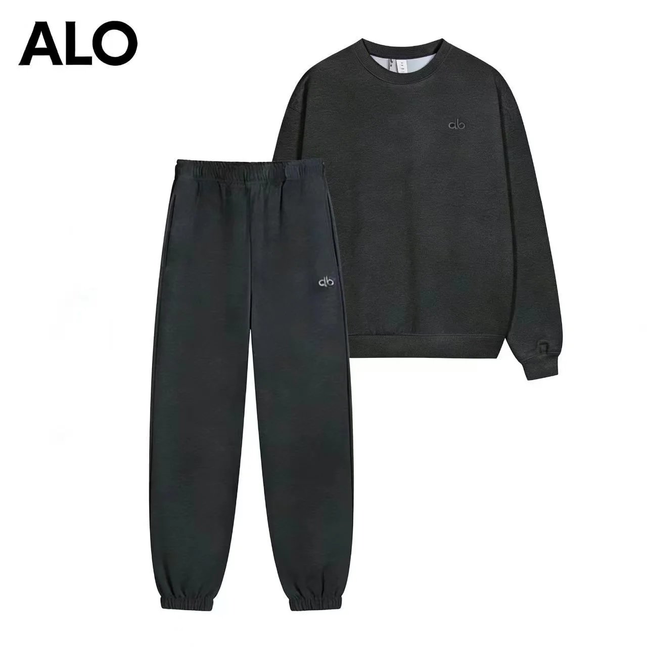 Deep gray round neck ankle kit