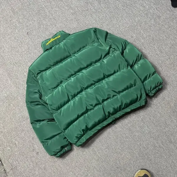 Corteiz × Unknown Down Jacket Black/Yellow Reversible Puffer Jacket - 39