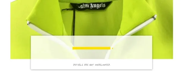 Palace Angels Track Jacket Black with Yellow and Red Stripes Outerwear - 12