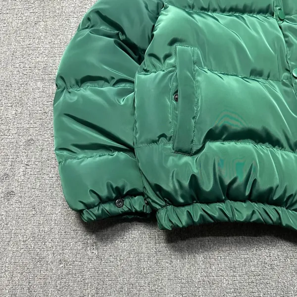 Corteiz × Unknown Down Jacket Black/Yellow Reversible Puffer Jacket - 40