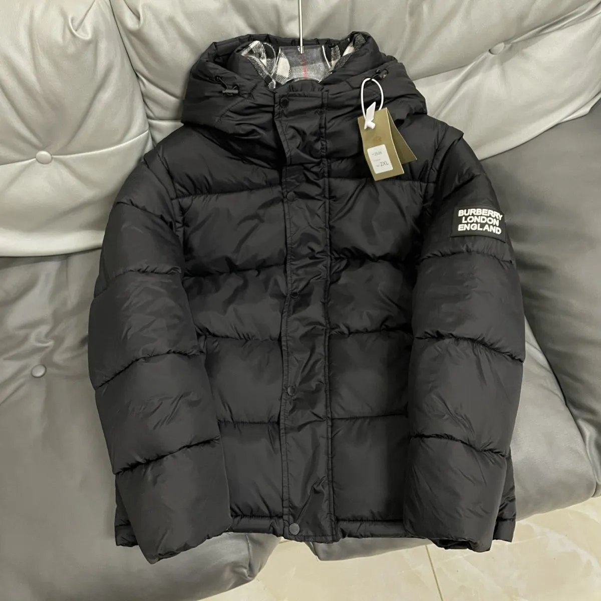 Bur * ber * ry down cotton jacket