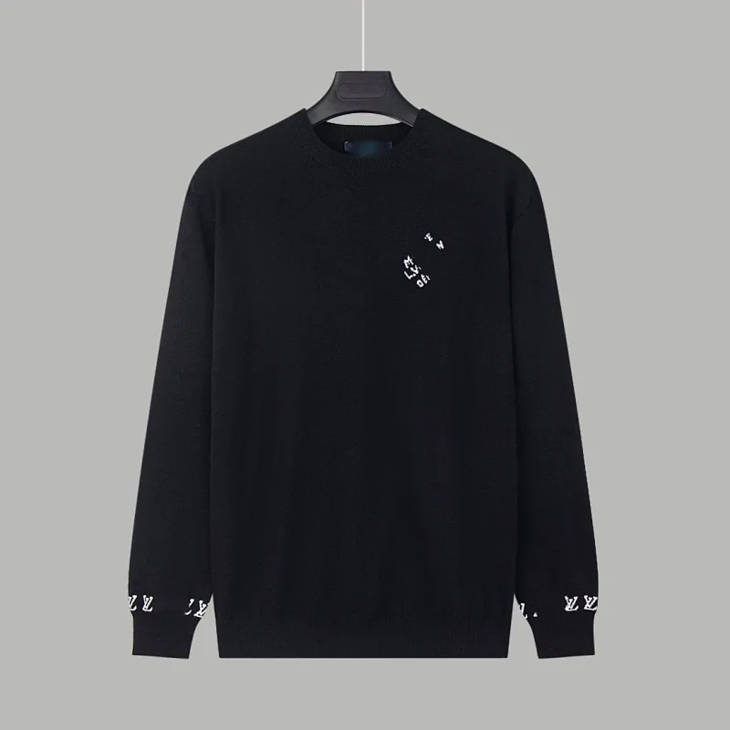 Off-White Diagonal Arrow Knit Sweater Black - 1