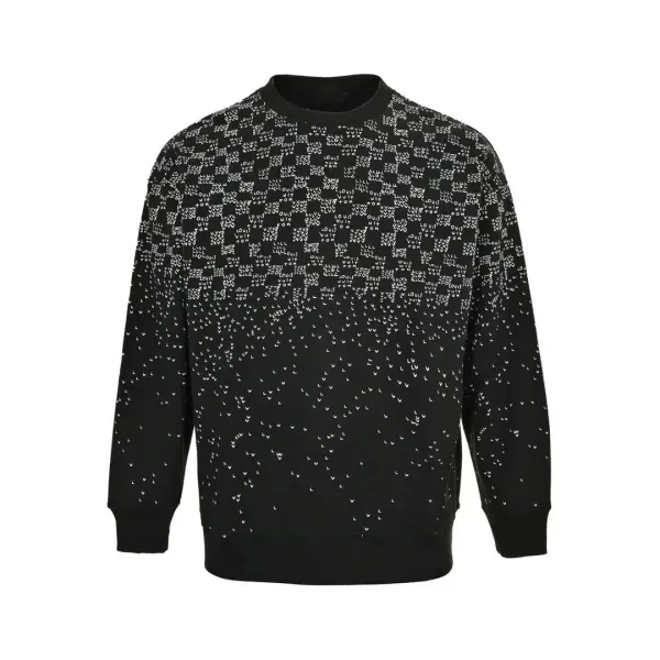 Louis Vuitton Monogram Gradient Sweatshirt Black - 1