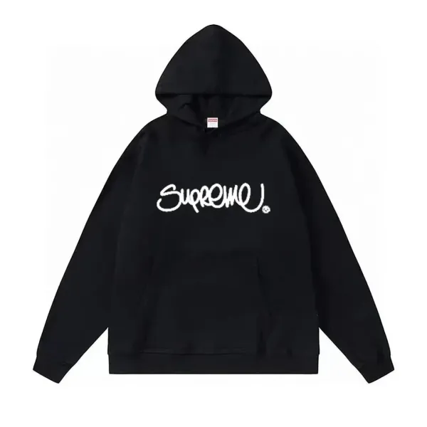 Supreme x Humble Forge Distressed Hoodie Black - 8