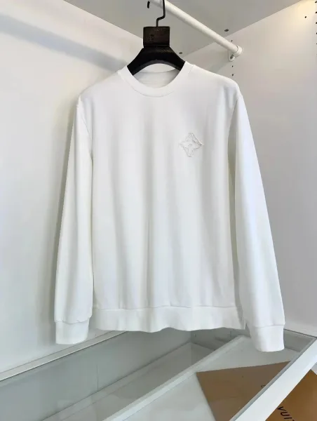Louis Vuitton Monogram Embroidered Mock Neck Sweater Black - 6