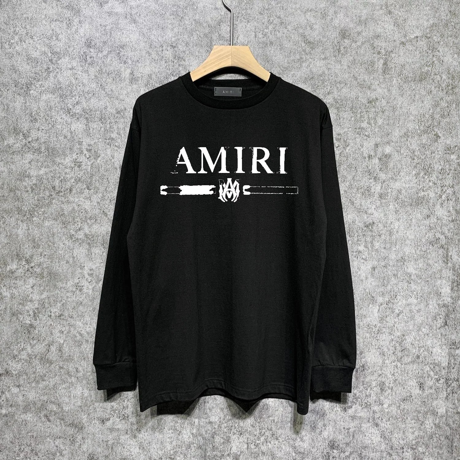 Amiri Logo Long-Sleeve Tee Royal Blue - 15