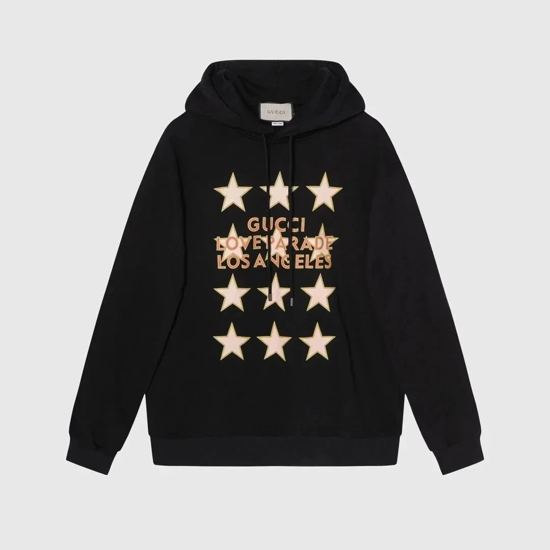 Gucci Boutique Logo Hoodie Beige - 10