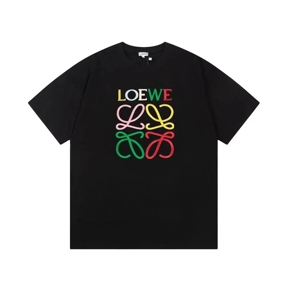 Loewe Loewe Monogram T-Shirt in Black Black