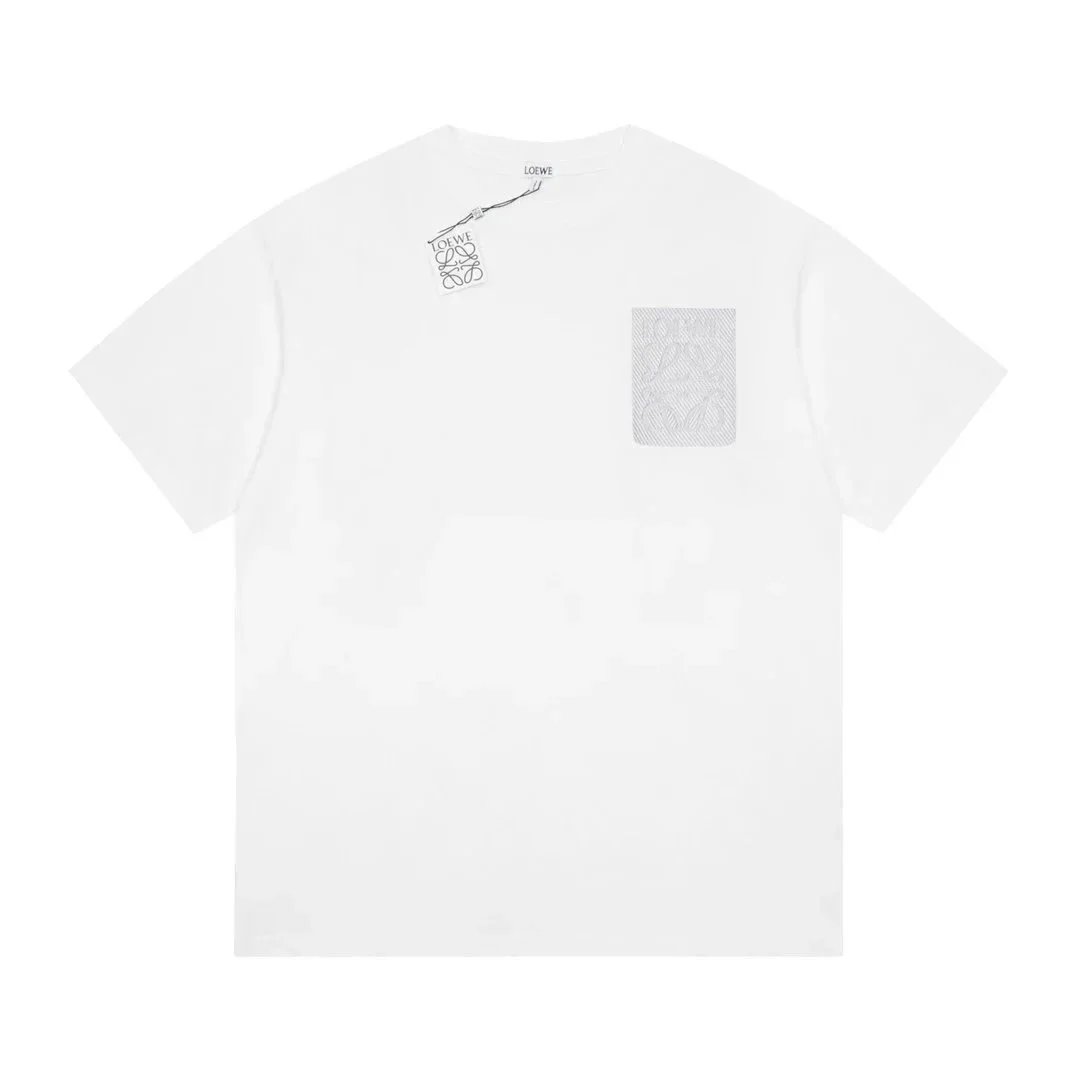 Loewe Loewe Anagram Pocket T-Shirt in White White