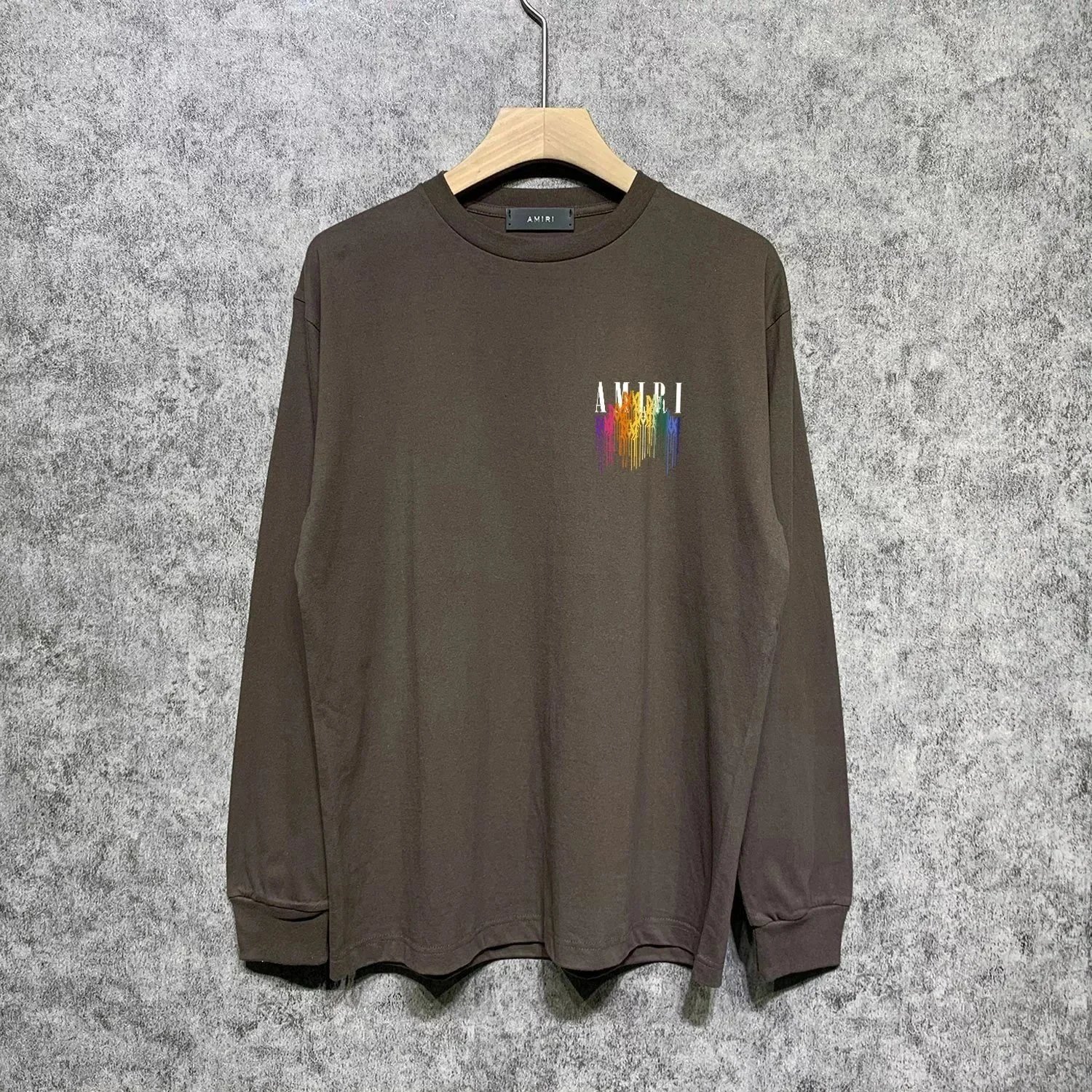 Amiri Logo Long-Sleeve Tee Royal Blue - 6